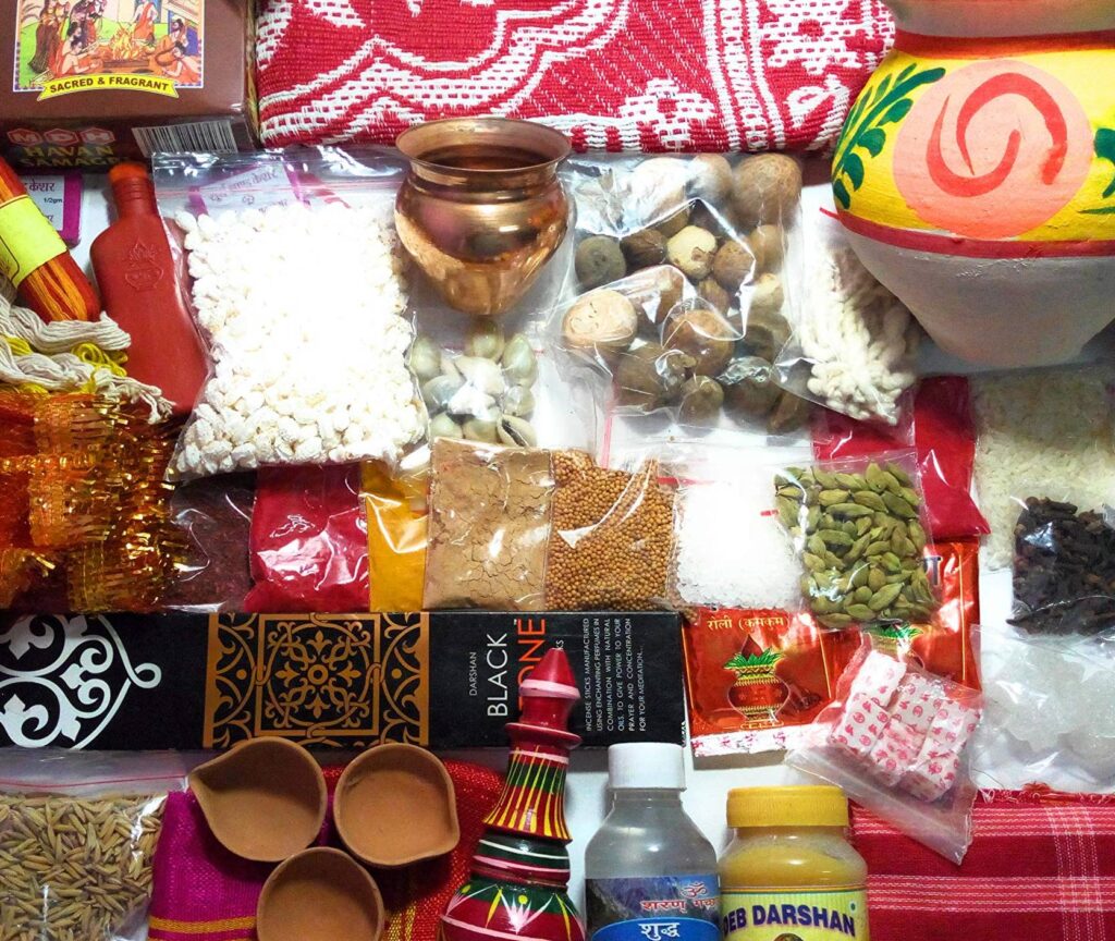 Traditional Pooja Samagri Set